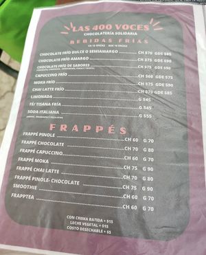   at Cooperativa Las 400 Voces in Mexico City