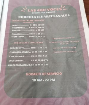   at Cooperativa Las 400 Voces in Mexico City