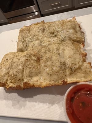 Smells really weird but taste is good   at Quarantino's  in Grand Rapids