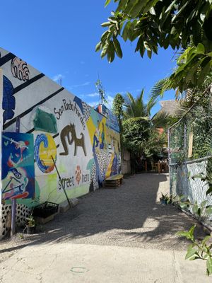 Entrance  #Veganuary at Yum Yum San Pancho in San Francisco