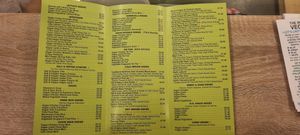 New menu 2 April 22 at Hong Kong Vegan in Wakefield