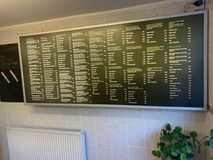 Full menu  at Hong Kong Vegan in Wakefield