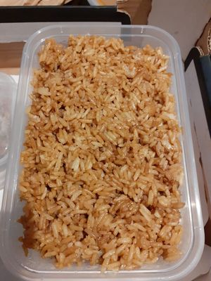 Fried rice at Hong Kong Vegan in Wakefield