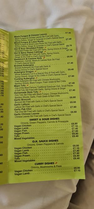 "" at Hong Kong Vegan in Wakefield