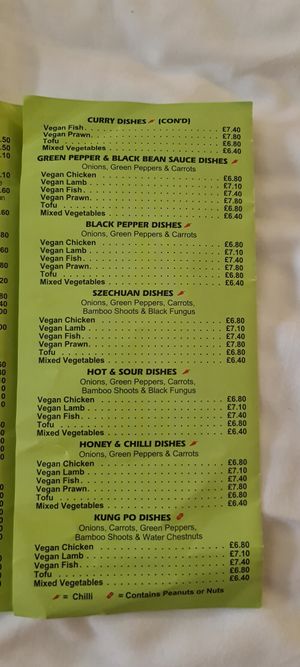 "" at Hong Kong Vegan in Wakefield