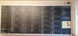 Big menu!  at Hong Kong Vegan in Wakefield