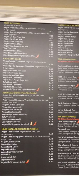  at Hong Kong Vegan in Wakefield