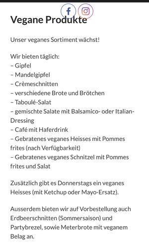   at Bäckerei Amann in Vaduz