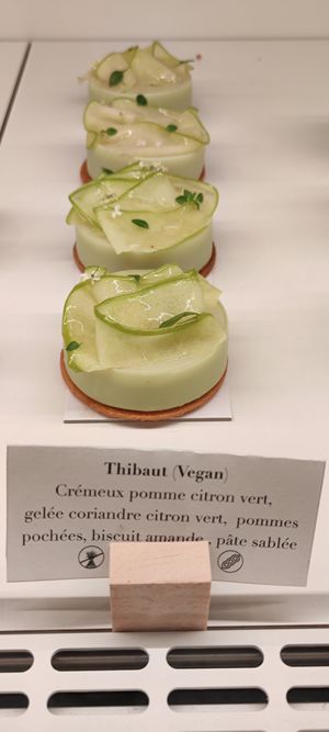 Thibaut vegan at Sucré Coeur in Paris