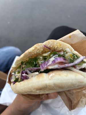   at Taïm Streetfood in Vienna