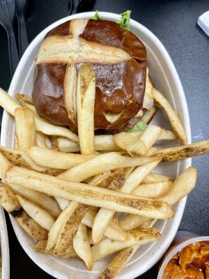 Impossible Burger at Earth To Us in Raleigh