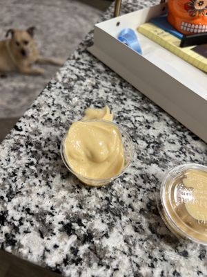 Trash-Fil-A Sauce  at The Trashy Vegan in Asheville