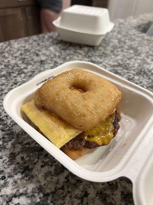 🍩🍔   at The Trashy Vegan in Asheville