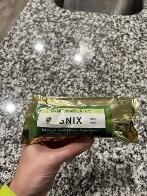 Snix (Vegan Snickers)  at The Trashy Vegan in Asheville