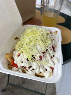 MINI LOADED FRIES!  at The Trashy Vegan in Asheville