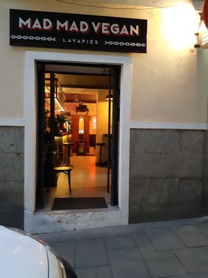 Exterior at Mad Mad Vegan - Lavapiés in Madrid