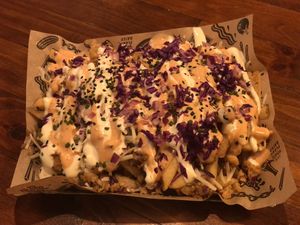 Supreme Yaya Fries at Mad Mad Vegan - Lavapiés in Madrid