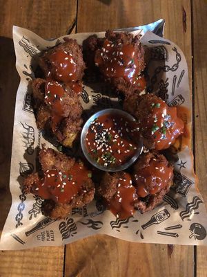 Buffalo coli wings at Mad Mad Vegan - Lavapiés in Madrid