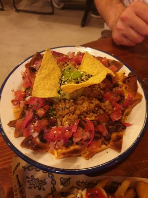 Nachos at Mad Mad Vegan - Lavapiés in Madrid
