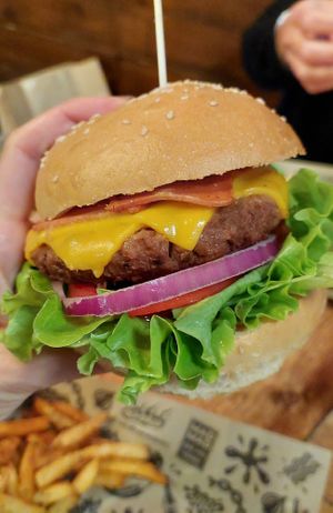 Double Cheese Vacon at Mad Mad Vegan - Lavapiés in Madrid