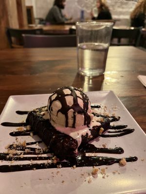 Brownie, delicious   at Mad Mad Vegan - Lavapiés in Madrid