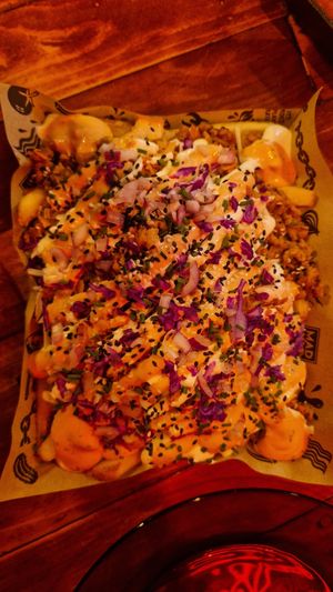 Yaya fries at Mad Mad Vegan - Lavapiés in Madrid