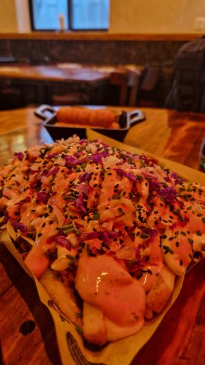 Yaya fries at Mad Mad Vegan - Lavapiés in Madrid