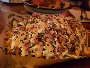 Yaya fries at Mad Mad Vegan - Lavapiés in Madrid