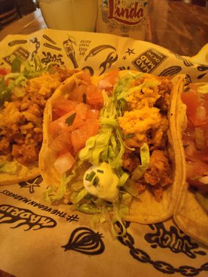 Tacos at Mad Mad Vegan - Lavapiés in Madrid