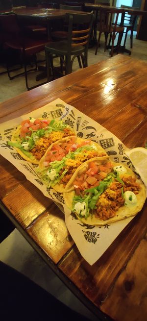 Tacos at Mad Mad Vegan - Lavapiés in Madrid