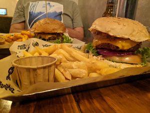 Burger 😃 at Mad Mad Vegan - Lavapiés in Madrid