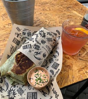 Toronto wraptor at Mad Mad Vegan - Lavapiés in Madrid