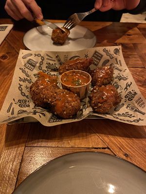 Cauliflower buffalo wings  at Mad Mad Vegan - Lavapiés in Madrid