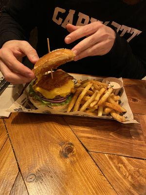 Double Cheese Vacon  at Mad Mad Vegan - Lavapiés in Madrid