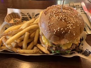 Burger  at Mad Mad Vegan - Lavapiés in Madrid
