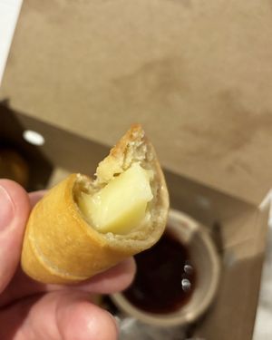 Mad Tequeño inside at Mad Mad Vegan - Lavapiés in Madrid