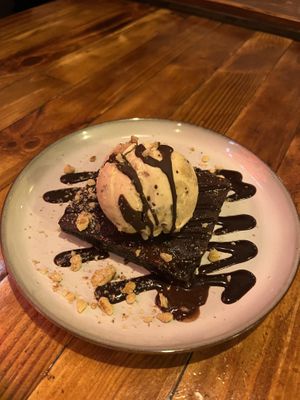 Brownie  at Mad Mad Vegan - Lavapiés in Madrid