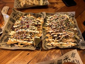 Supreme Yaya Fries 2x  at Mad Mad Vegan - Lavapiés in Madrid