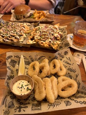 CRISPY FRIED CALAMARI  at Mad Mad Vegan - Lavapiés in Madrid