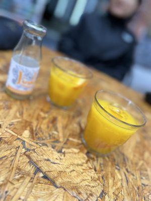 ORGANIC JUICES LINDA Tangerinee  at Mad Mad Vegan - Lavapiés in Madrid