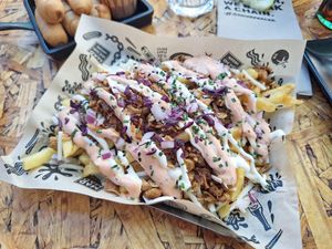 Yaya Fries at Mad Mad Vegan - Lavapiés in Madrid