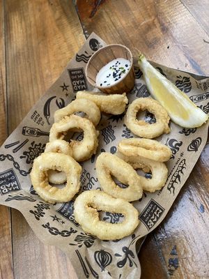Calamares   at Mad Mad Vegan - Lavapiés in Madrid