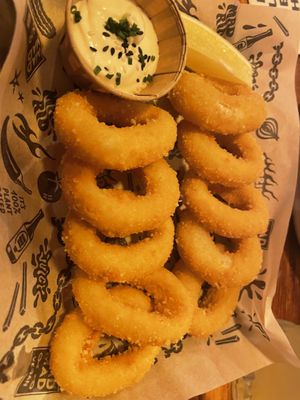 Calamari   at Mad Mad Vegan - Lavapiés in Madrid