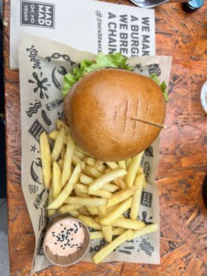 Max vurger  at Mad Mad Vegan - Lavapiés in Madrid