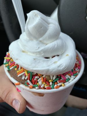 Rocky Road Ice Cream Sundae  at Homestyle Creamery in Cold Spring