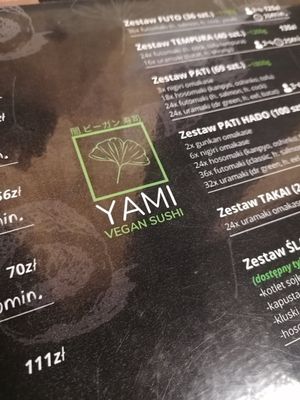  at Yami Vegan Sushi in Katowice