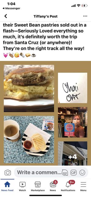 My Facebook post on them—definitely SHARE! Support of Great things is so important!  at Zizzo's Coffeehouse & Wine Bar in Capitola