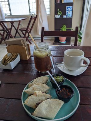  at Camu Camu cafe in Playa Del Carmen