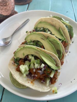   at Camu Camu cafe in Playa Del Carmen