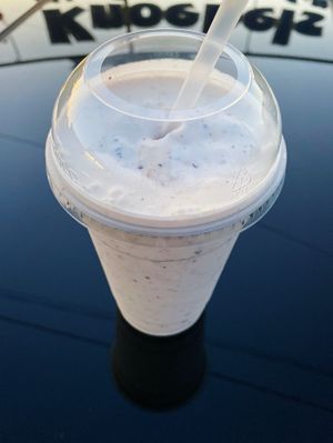 almond bark vegan milkshake at J&D Cree Mee Freeze in Catawissa